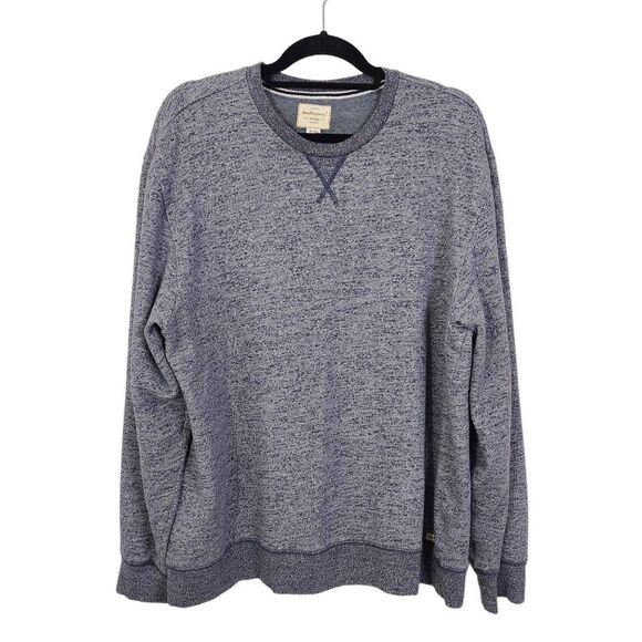 Weatherproof Vintage Heather Blue Sweatshirt Size XL Blue Crew Neck Sweatshirt - Picture 1 of 6